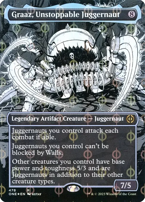 Graaz, Unstoppable Juggernaut · Phyrexia: All Will Be One 478/479