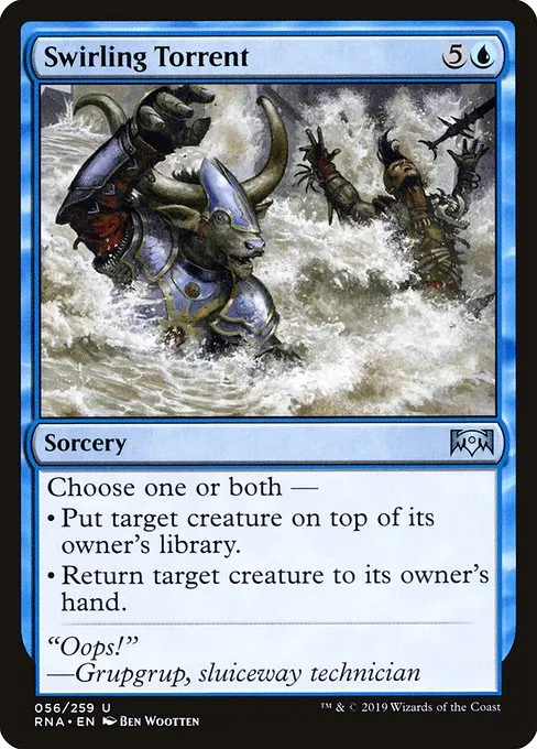 Swirling Torrent · Ravnica Allegiance 56/273