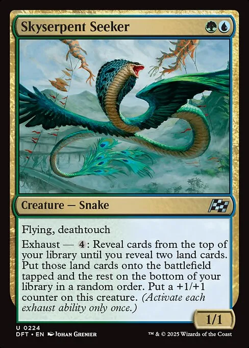 Skyserpent Seeker · Aetherdrift 224/553