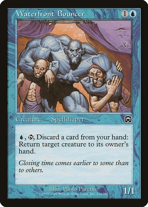 Waterfront Bouncer · Mercadian Masques 114/350