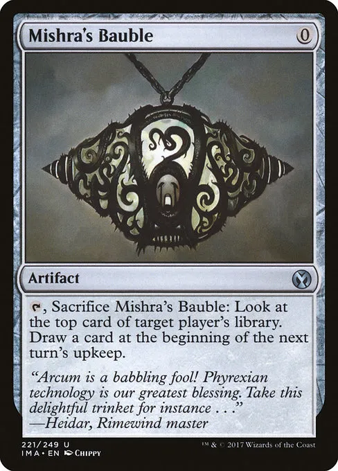 Mishra's Bauble · Iconic Masters 221/249