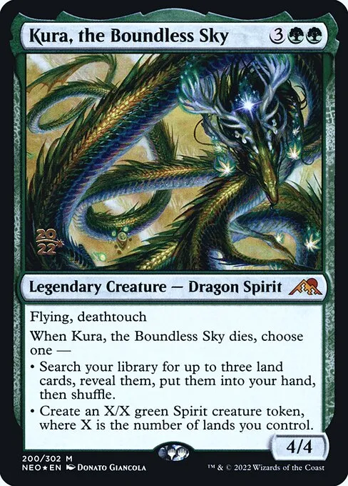 Kura, the Boundless Sky · Kamigawa: Neon Dynasty Promos 200s/148