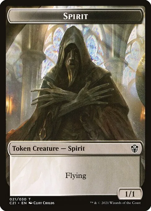Spirit · Commander 2021 Tokens 21/30