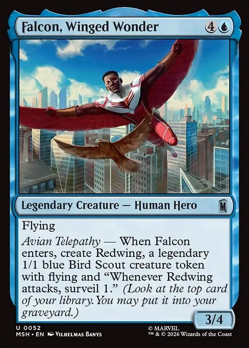 Falcon, Winged Wonder · Marvel Super Heroes 52/24