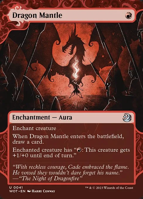 Dragon Mantle · Wilds of Eldraine: Enchanting Tales 41/103