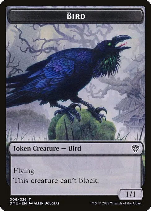 Bird · Dominaria United Tokens 6/26