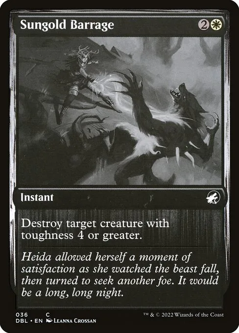 Sungold Barrage · Innistrad: Double Feature 36/535