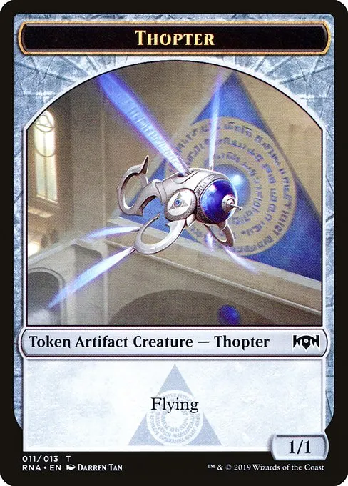 Thopter · Ravnica Allegiance Tokens 11/13