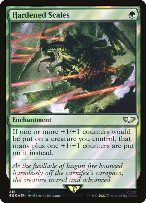 Hardened Scales · Warhammer 40,000 Commander 215★/617