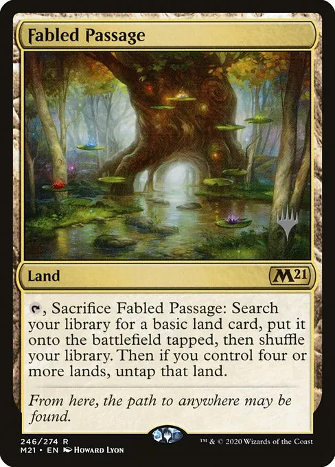 Fabled Passage · Core Set 2021 Promos 246p/137