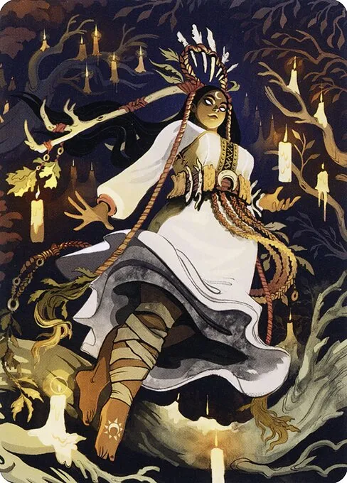 Candlegrove Witch // Candlegrove Witch · Midnight Hunt Art Series 76/81