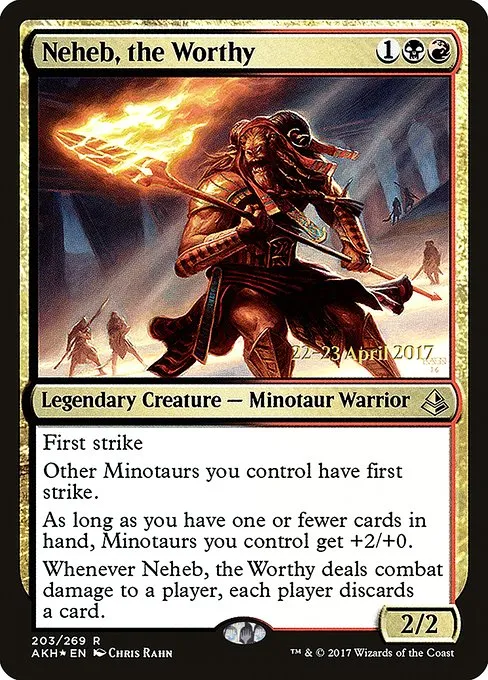 Neheb, the Worthy · Amonkhet Promos 203s/77
