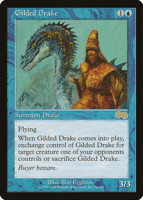 Gilded Drake · Urza's Saga 76/357