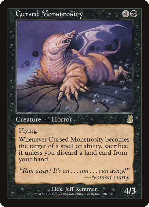Cursed Monstrosity · Odyssey 126/353