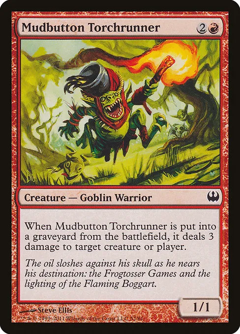 Mudbutton Torchrunner · Duel Decks: Knights vs. Dragons 52/81