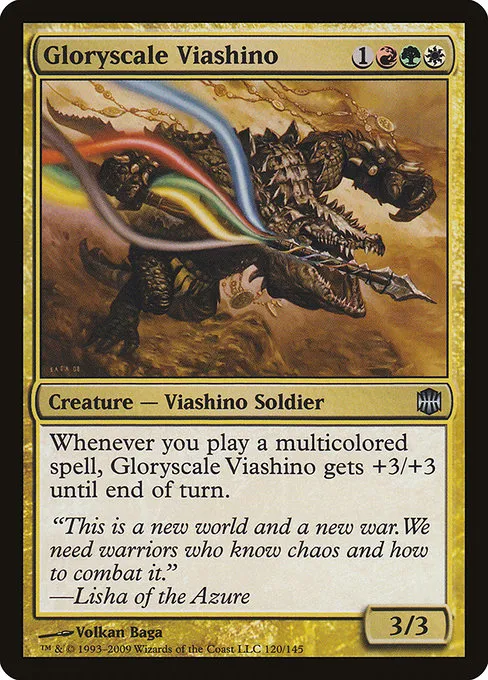 Gloryscale Viashino · Alara Reborn 120/145