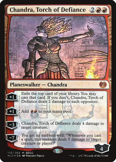 Chandra, Torch of Defiance · San Diego Comic-Con 2017 110/6