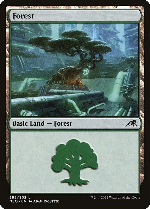 Forest · Kamigawa: Neon Dynasty 292/531