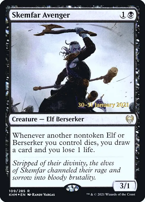 Skemfar Avenger · Kaldheim Promos 109s/158