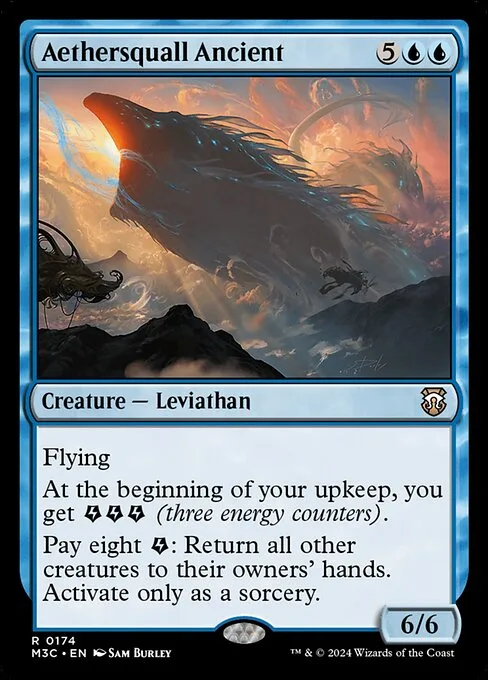 Aethersquall Ancient · Modern Horizons 3 Commander 174/398