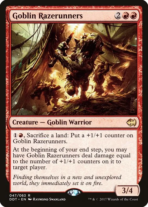 Goblin Razerunners · Duel Decks: Merfolk vs. Goblins 47/63