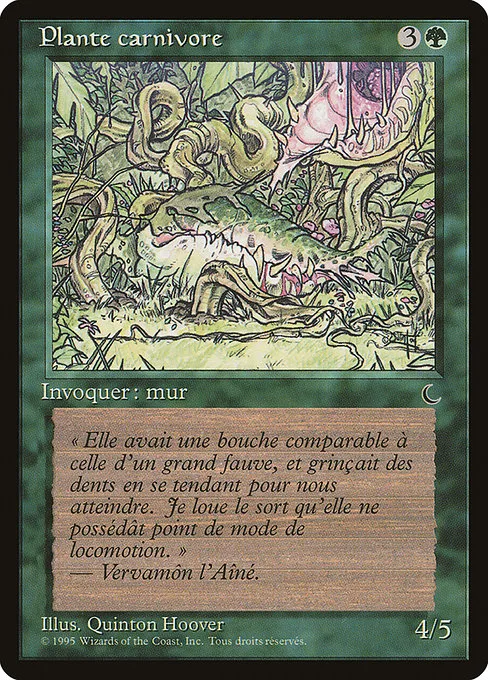Carnivorous Plant · Renaissance 117/122