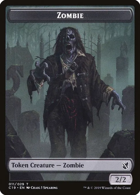 Zombie · Commander 2019 Tokens 11/29