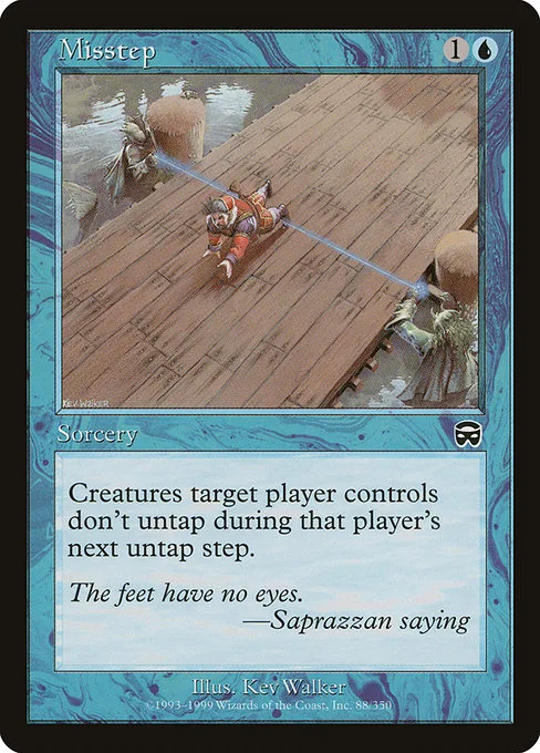 Misstep · Mercadian Masques 88/350