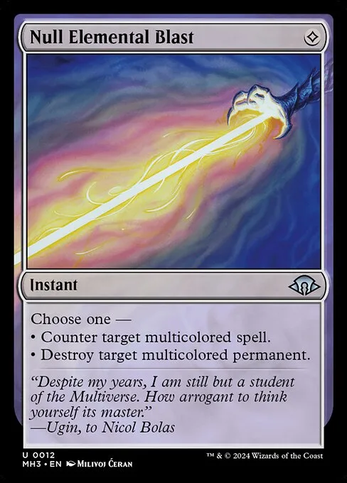 Null Elemental Blast · Modern Horizons 3 12/528