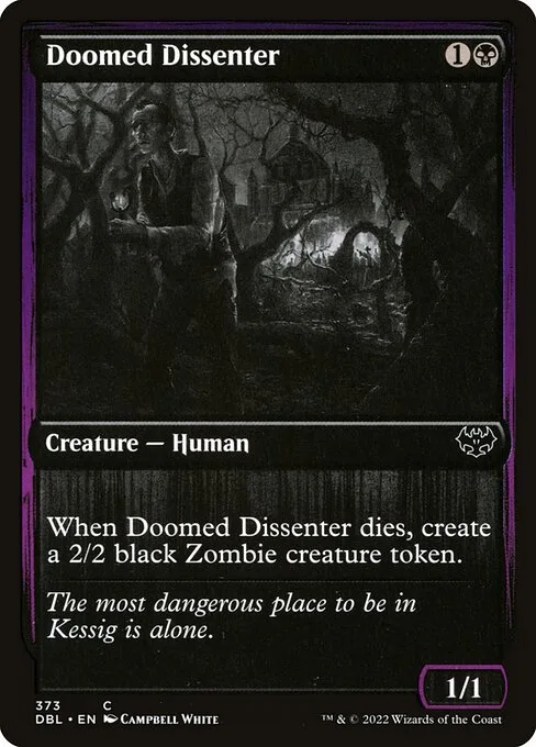Doomed Dissenter · Innistrad: Double Feature 373/535