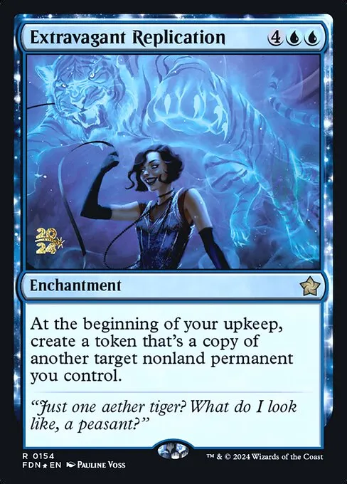Extravagant Replication · Foundations Promos 154s/106