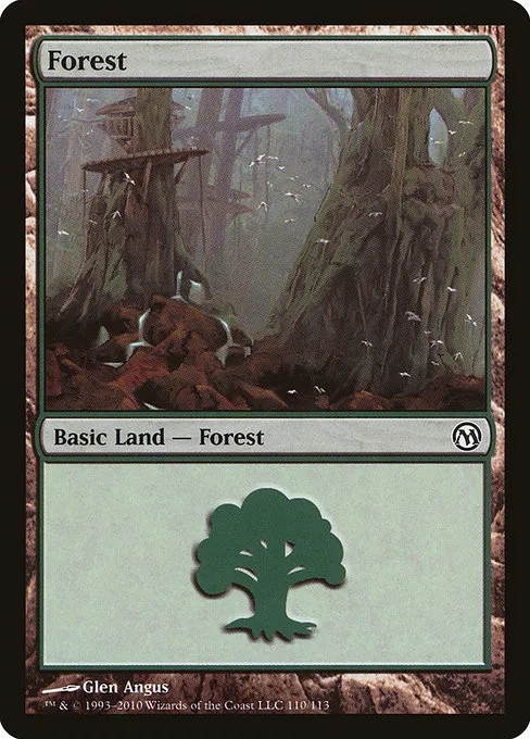 Forest · Duels of the Planeswalkers 110/113