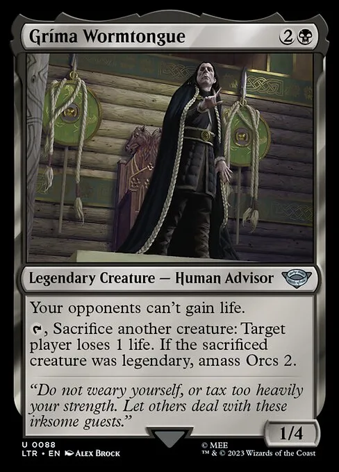 Gríma Wormtongue · The Lord of the Rings: Tales of Middle-earth 88/856