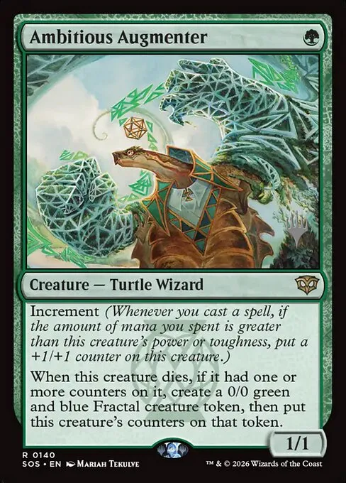 Ambitious Augmenter · Secrets of Strixhaven Promos 140p/80