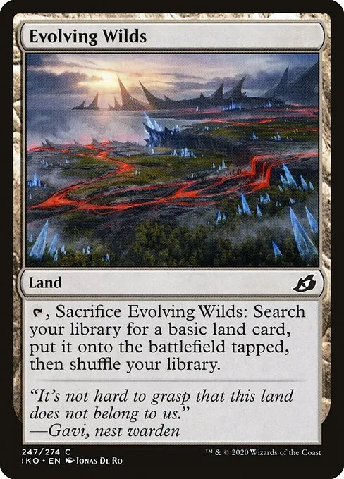 Evolving Wilds · Ikoria: Lair of Behemoths 247/390