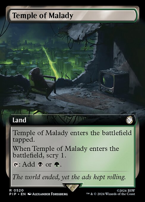 Temple of Malady · Fallout 520/1068