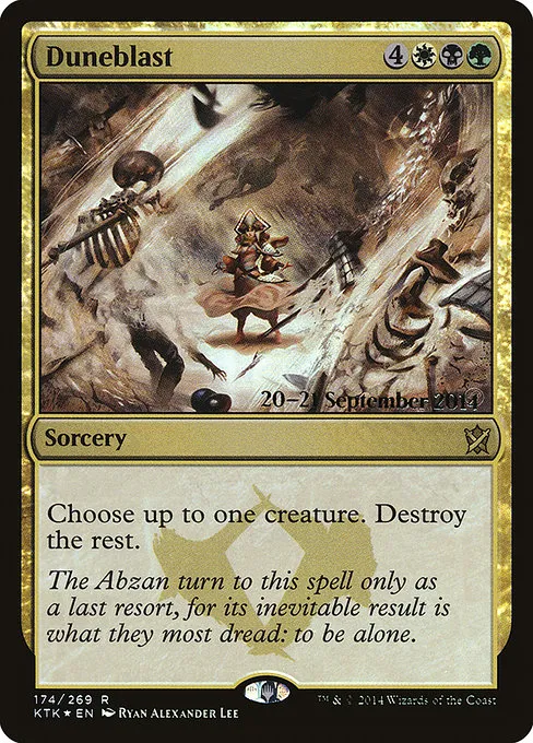 Duneblast · Khans of Tarkir Promos 174s/56