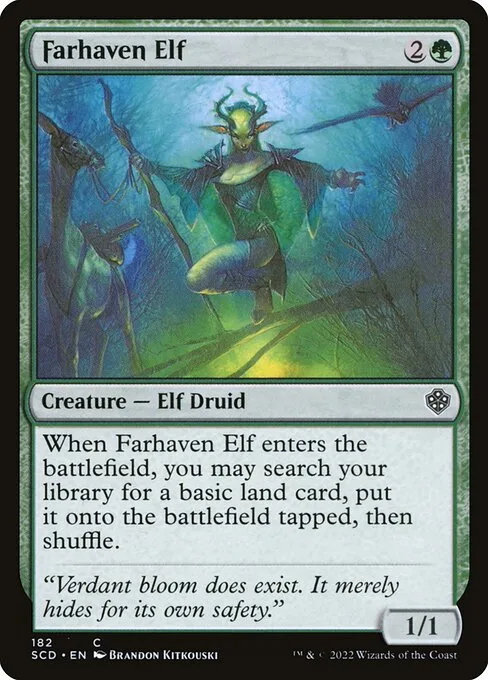 Farhaven Elf · Starter Commander Decks 182/352