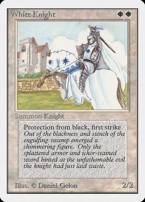 White Knight · Unlimited Edition 44/302