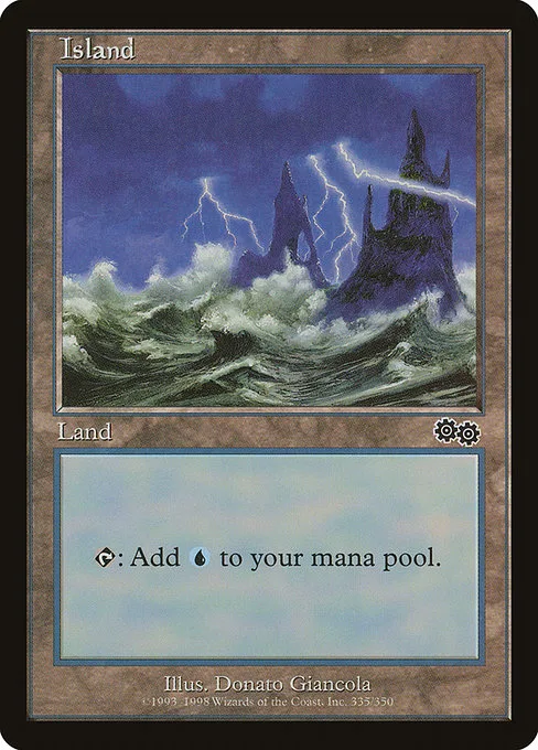Island · Urza's Saga 335/357