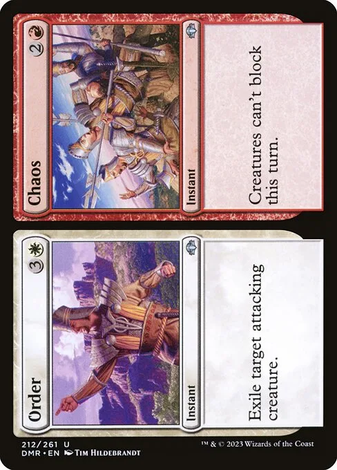 Order // Chaos · Dominaria Remastered 212/457