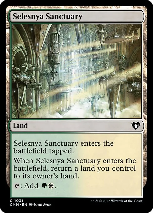 Selesnya Sanctuary · Commander Masters 1031/1067