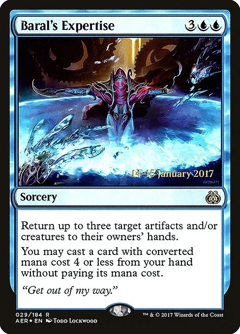 Baral's Expertise · Aether Revolt Promos 29s/65