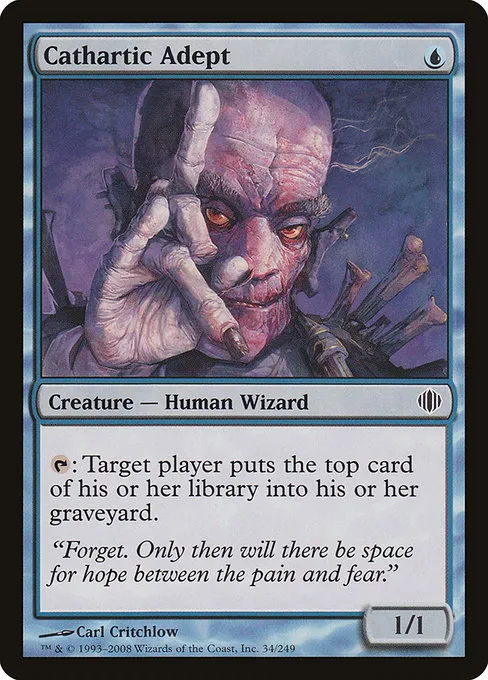 Cathartic Adept · Shards of Alara 34/250
