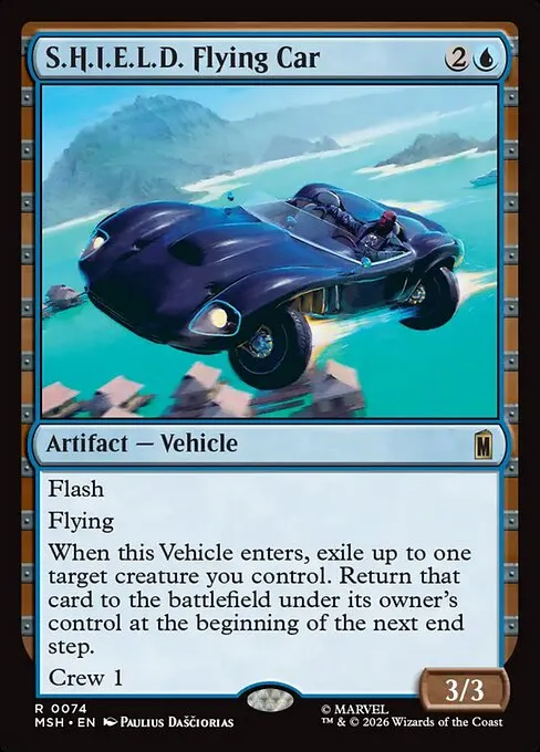 S.H.I.E.L.D. Flying Car · Marvel Super Heroes 74/24