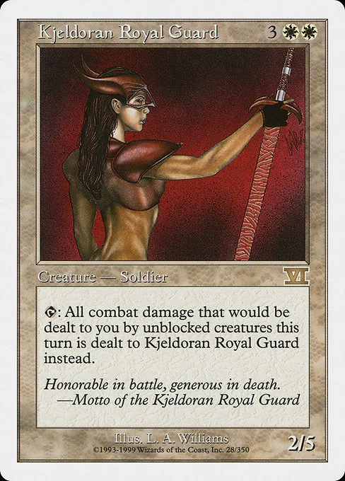 Kjeldoran Royal Guard · Classic Sixth Edition 28/351