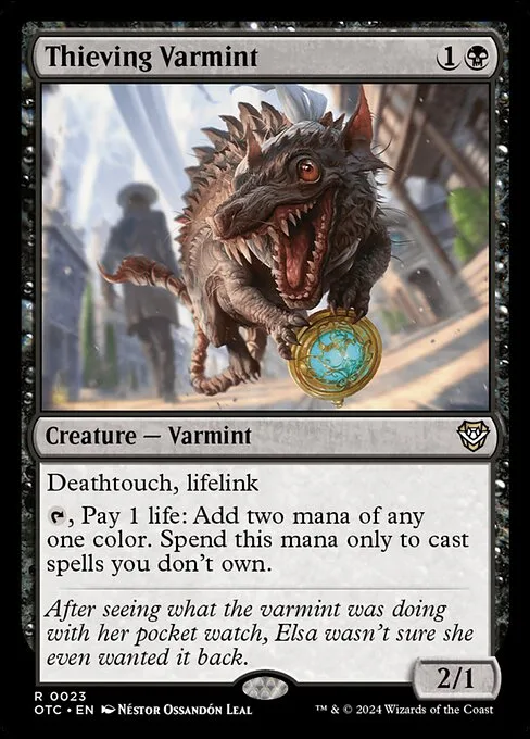 Thieving Varmint · Outlaws of Thunder Junction Commander 23/342