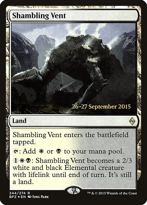 Shambling Vent · Battle for Zendikar Promos 244s/90