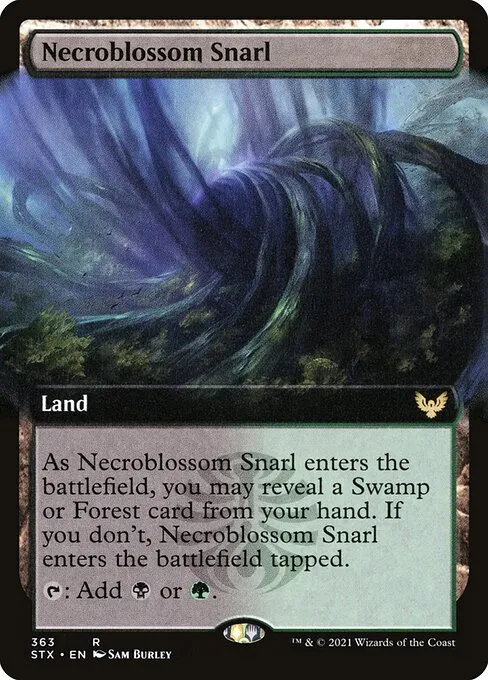 Necroblossom Snarl · Strixhaven: School of Mages 363/393