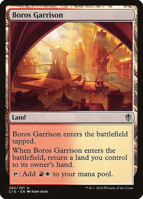 Boros Garrison · Commander 2016 283/351